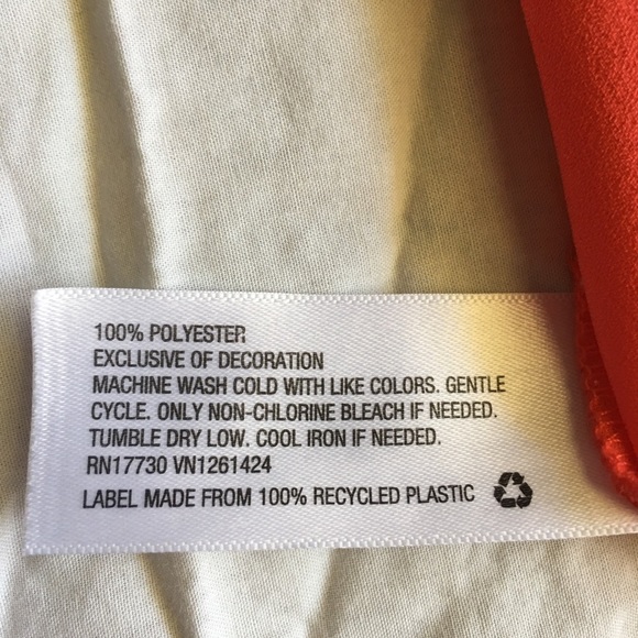 Orange Embroidered Top - Picture 4 of 4